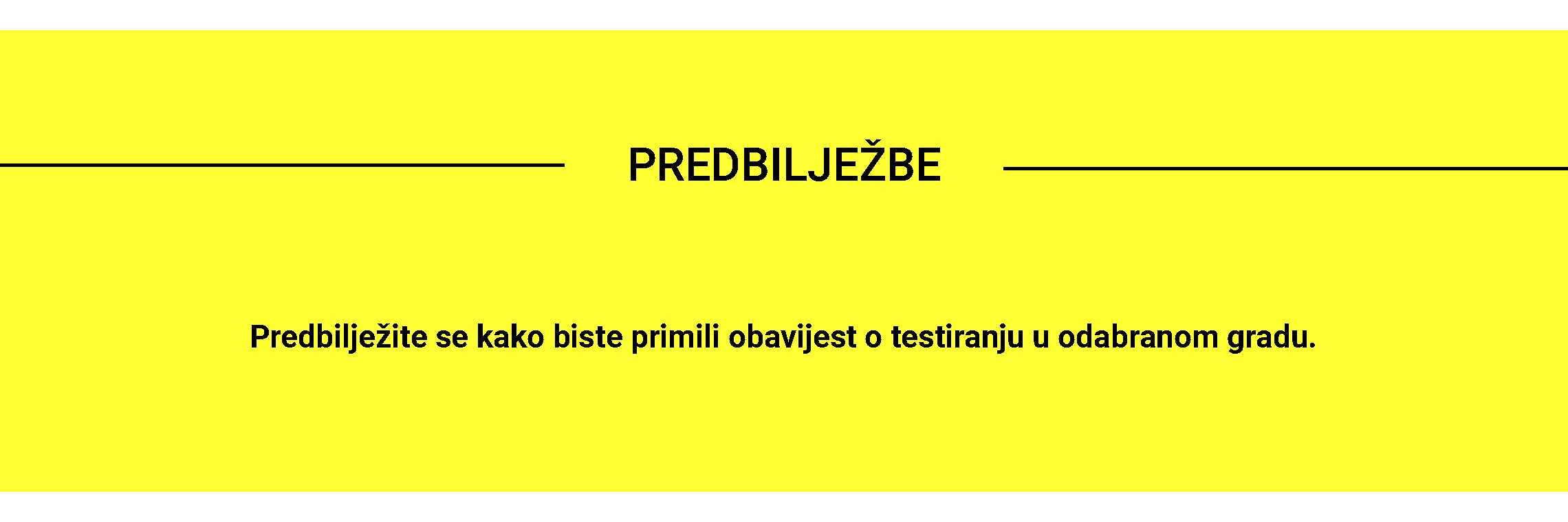 Predbilježbe