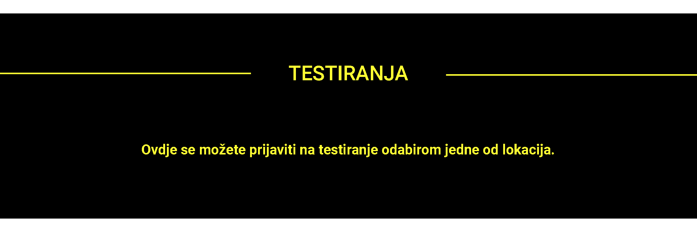 Testiranja